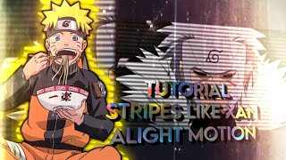 Tutorial Stripes (Smooth) Like Xan -「Alight Motion」