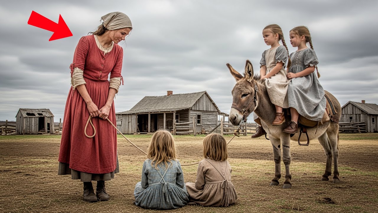 Pobre Madre Soltera Granjera Encuentra Dos Niñas En Su Puerta, Y Aquello La Salva De La Quiebra