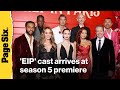 Watch the 'Emily in Paris' cast arrive at the season five premiere: Lily Collins, Ashley Park, more