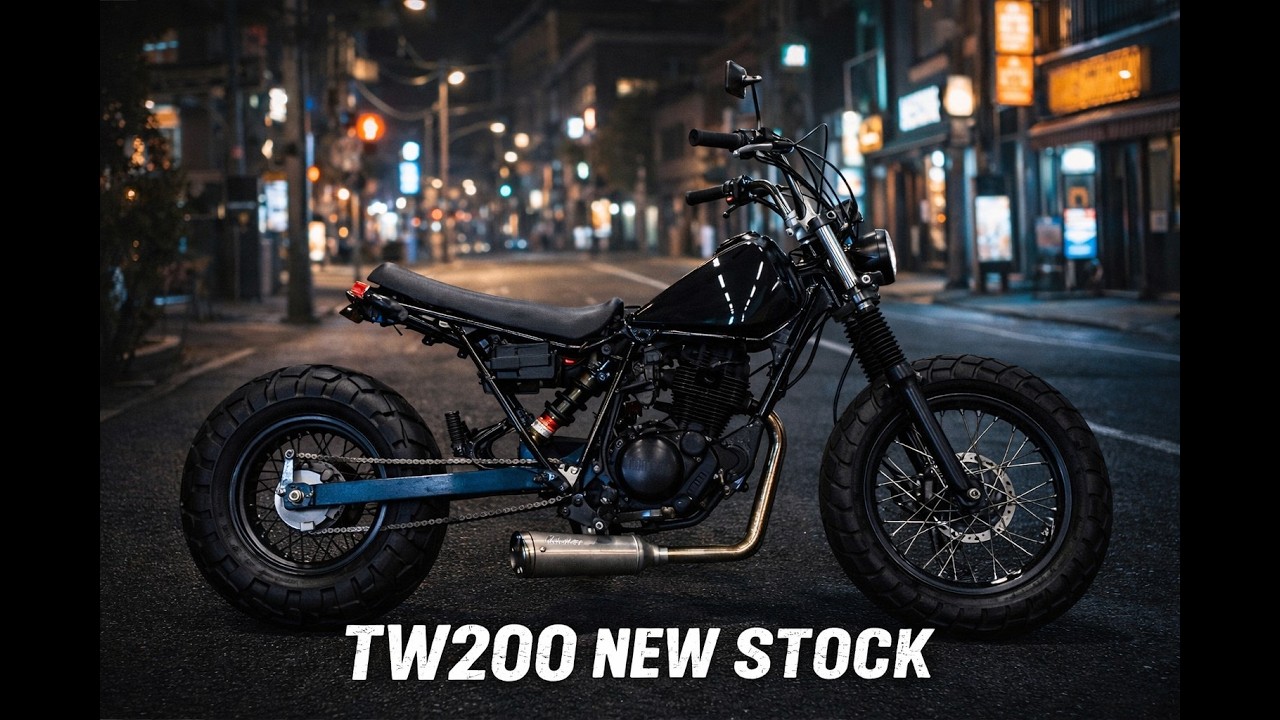 YAMAHA ヤマハ TW200 ロンスイ・スパトラ・スカチューン王道カスタム