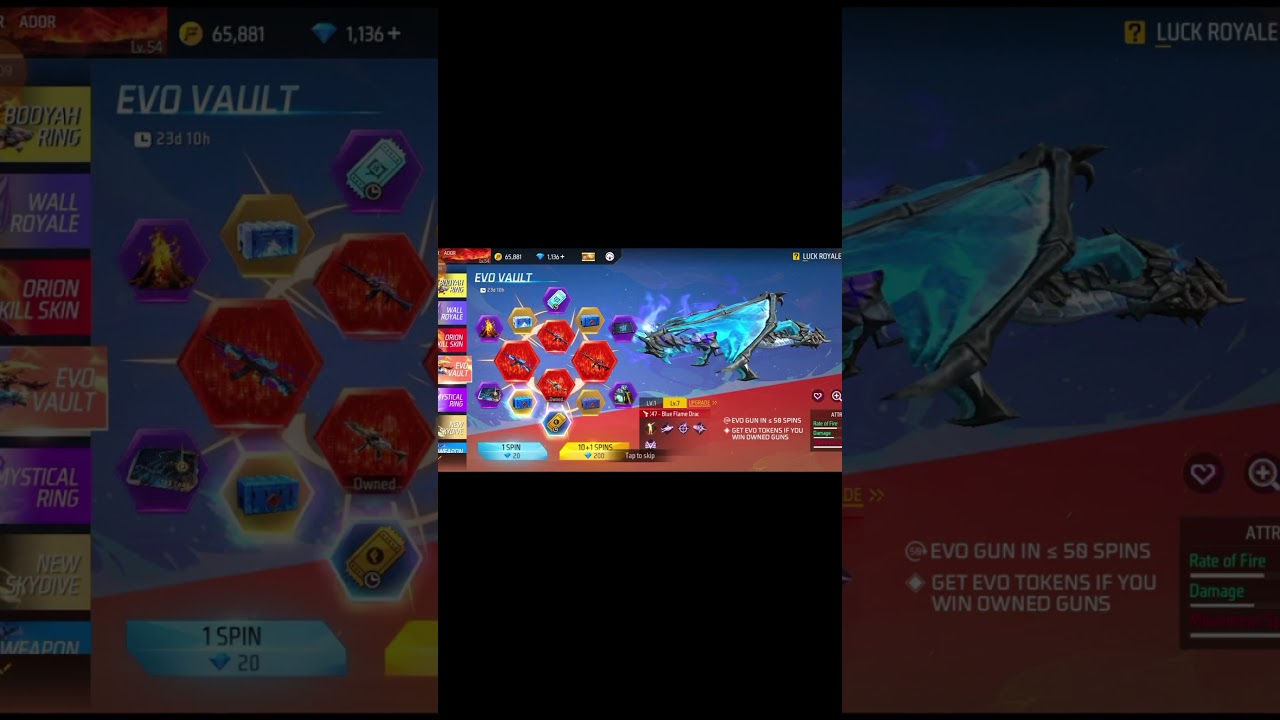 In one spin I got the Evo AK47 🤯🥳 