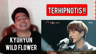 Reaction KYUHYUN SUPER JUNIOR - WILD FLOWER | KING OF MASK SINGER