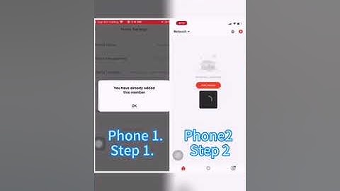 ADD MEMBER IN TUYA APPS