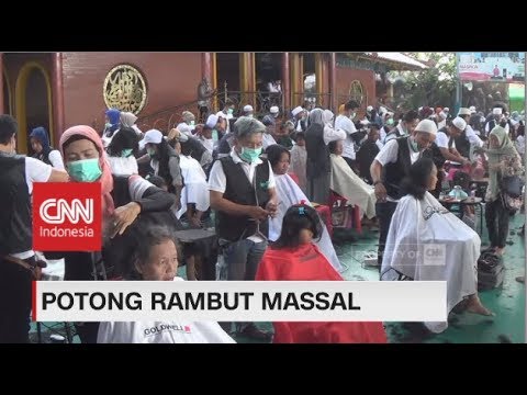 Muslim Tionghoa Gelar Potong  Rambut  Massal YouTube