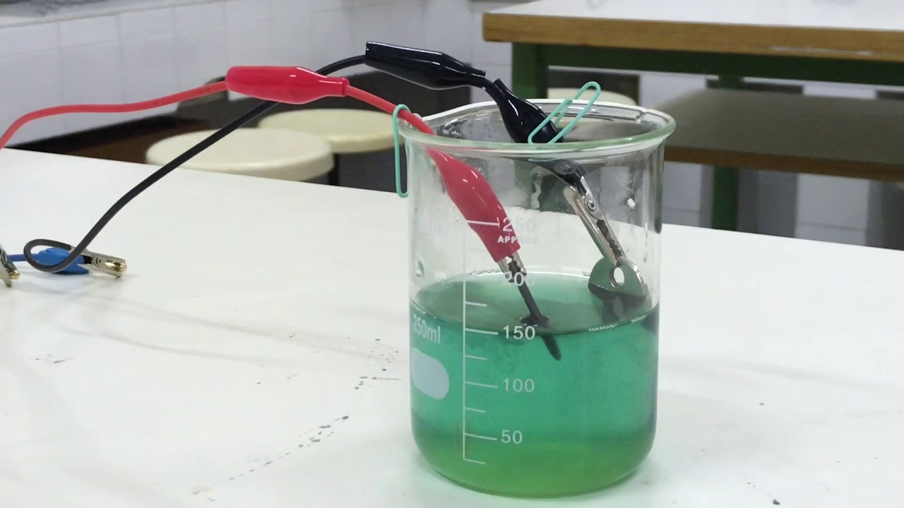 Reacción redox con sulfato de cobre YouTube