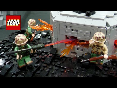 US Military History Timeline in LEGO