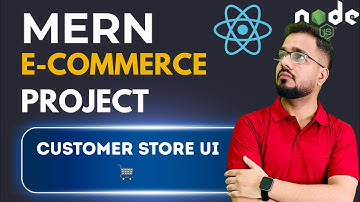 #7 - MERN E-Commerce Project | Customer Store UI - Search & Category Filter