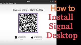 How do I install a Signal Desktop on Ubuntu? | vetechno