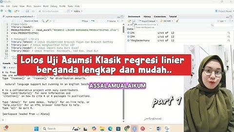 Lolos uji asumsi klasik regresi regresi linier  berganda  #regresi #ujiasumsiklasik #regresilinier 