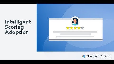 Intelligent Scoring Adoption