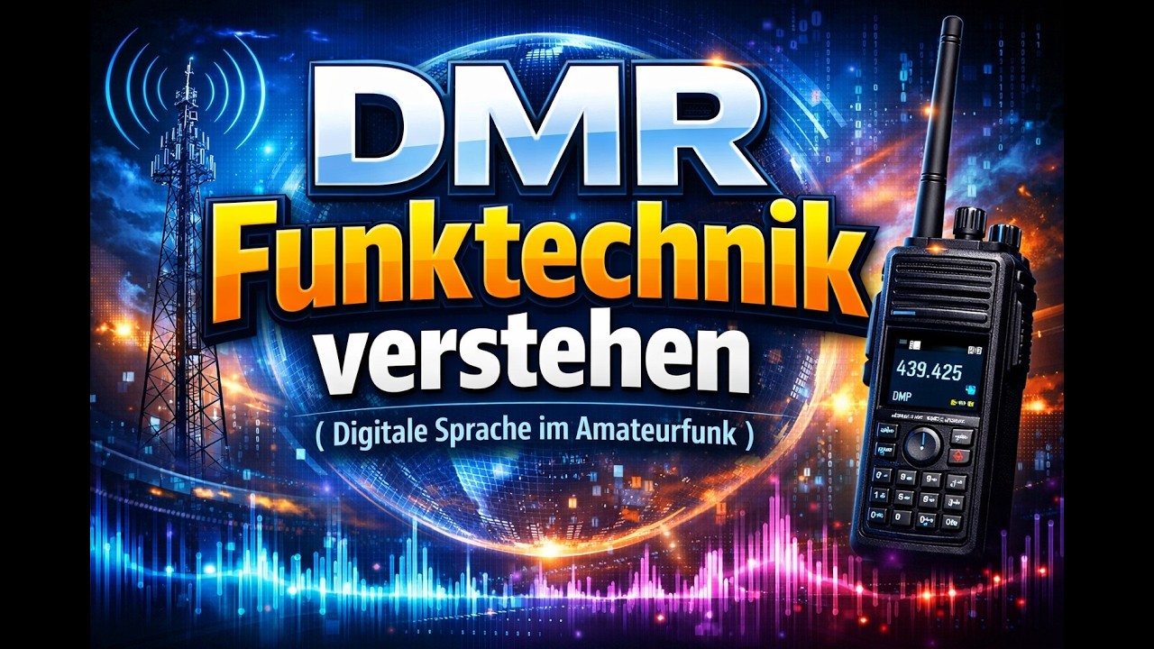 DMR Funktechnik verstehen #sdr #dmr #funkgerät #antenne #hamradio #news #digital