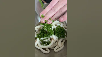 Что приготовить из кальмаров?! Маринованные кальмары 🦑