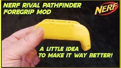 Nerf Rival PATHFINDER Foregrip Mod