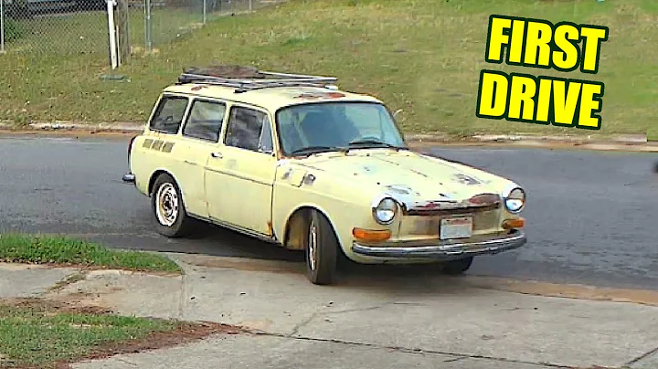 🚗💨FIRST TEST DRIVE (1971 VW Type-3 Squareback 1600 Variant)