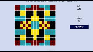 Pixly Level 42 Solved