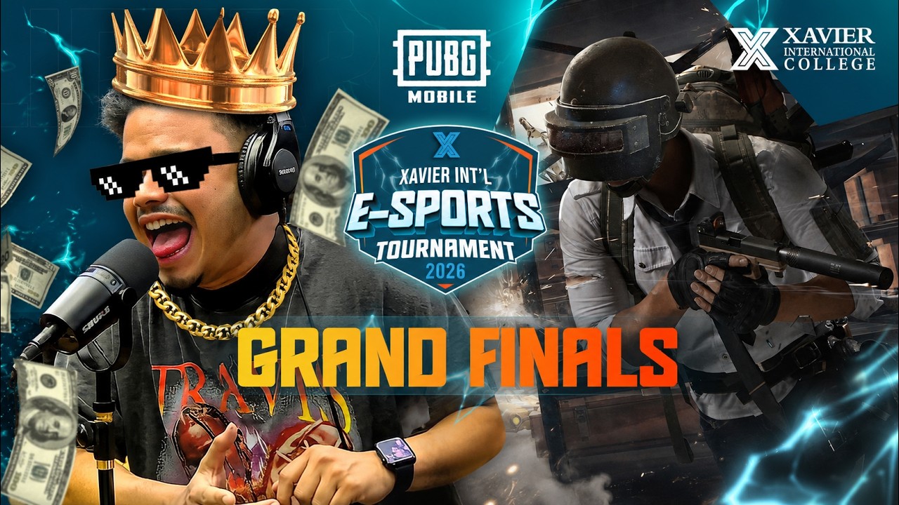 [WATCHPARTY] Xavier International Esports Tournament 2026 | GRAND FINALS - PUBG MOBILE |