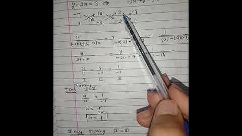 IX EXERCISE 5.3 CROSS MULTIPLICATION METHOD