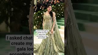 #Met gala look 🥰🥰#ceative #youtubers #youtubeshorts ✌️✌️