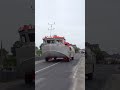 Ship Driving on the Street