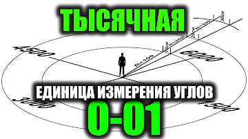 Тысячная — единица измерения углов.