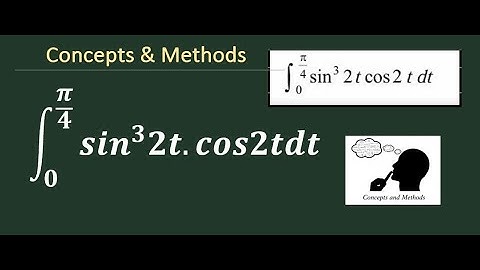 0 to pi/4 sin^(2t)cos(2t) dt integration  || integral from limit 0 to π/4 sin^3 2t cos 2t dt