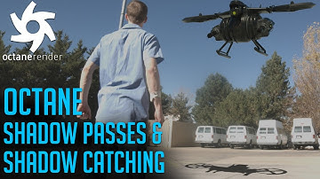 Octane Shadow Passes and Shadow Catching