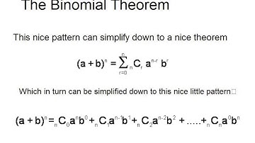College Alg - 9.5 Binomial theorem
