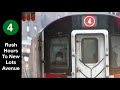 MTA NYCT: R142A (4) Train at Junius Street &amp; Pennsylvania Avenue (Ft R46_5800 &amp; TornadoYT) (3/17/21)