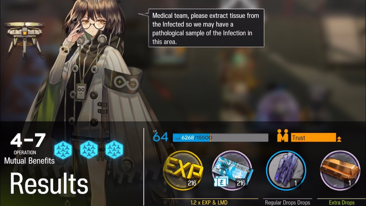 Arknights 4-7 Mutual Benefits Deepcolor CLEAR Guide Thanks Tectone