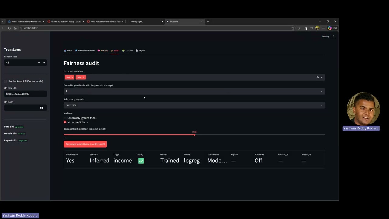 TrustLens  - Live Demo - Updated