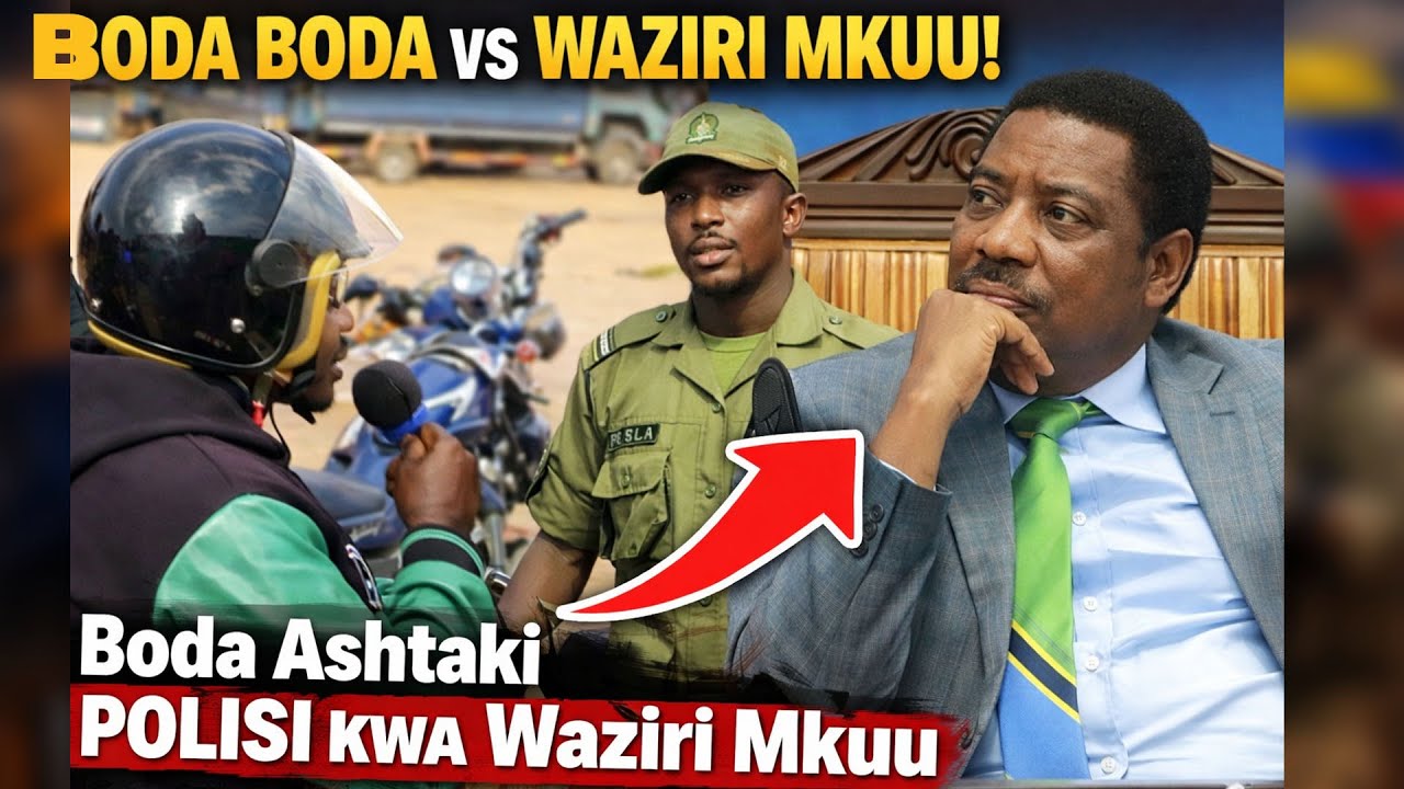 DEREVA BODABODA AWACHONGEA POLISI KWENYE KIKAO NA WAZIRI MKUU MWIGULU