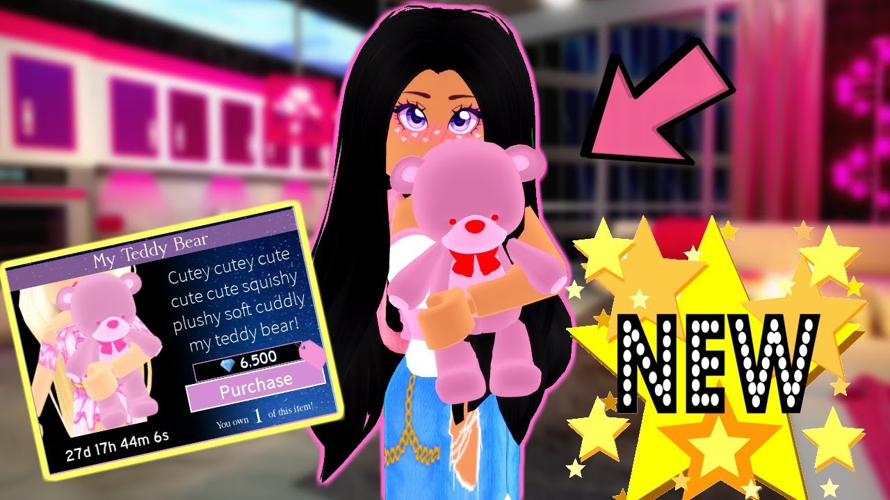 New Baby Teddy Bear Accesory In Royale High Youtube - roblox royale high baby