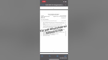 BLI 225 ENGLISH MEDIUM SOLVED ASSIGNMENT 2023-24 FOR PDF WHATSAPP ON 9354372788