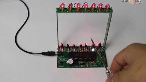 DIY Single Chip Microcomputer Laser Harp Kit