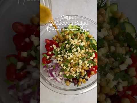 Vegan Mediterranean Couscous
