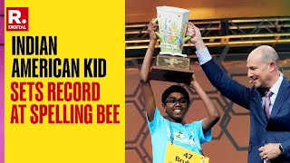 Indian American Bruhat Soma Achieves Record Breaking Victory At Spelling Bee| Details