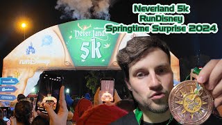Neverland 5k. Run Disney Springtime Surprise! My First Run Disney!