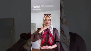 Turkish Hijab Style Tutorial | Ummah Magazine #shorts #hijab #hijabtutorial #turkish #fashion