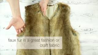 Tips to Sew Faux Fur and Fuzzy Fabric (With Video) - Melly Sews