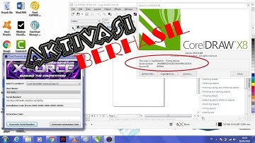 Instalation Corel Draw X8 With Keygen UNLOCK WORK 100%