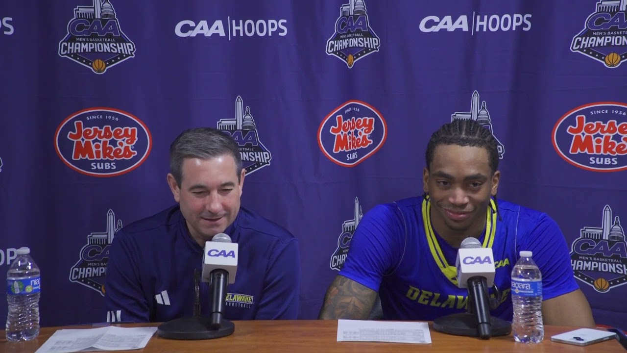 2025 CAA Men's Basketball Championship Game 4: Delaware Presser