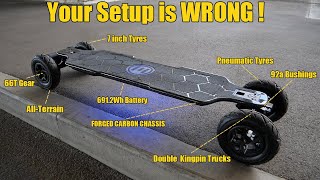 What is the best Electric skateboard setup ? No more bamboo decks for me!