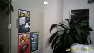 ワイヤレスマウス擬装型人感センサー自動撮影ビデオカメラ「HS-600」のサンプル動画