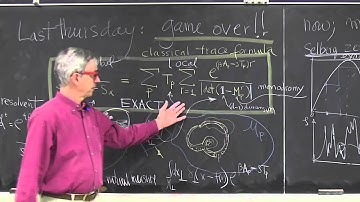 ChaosBook.org chapter Spectral determinants - Our Zeta functions are exact