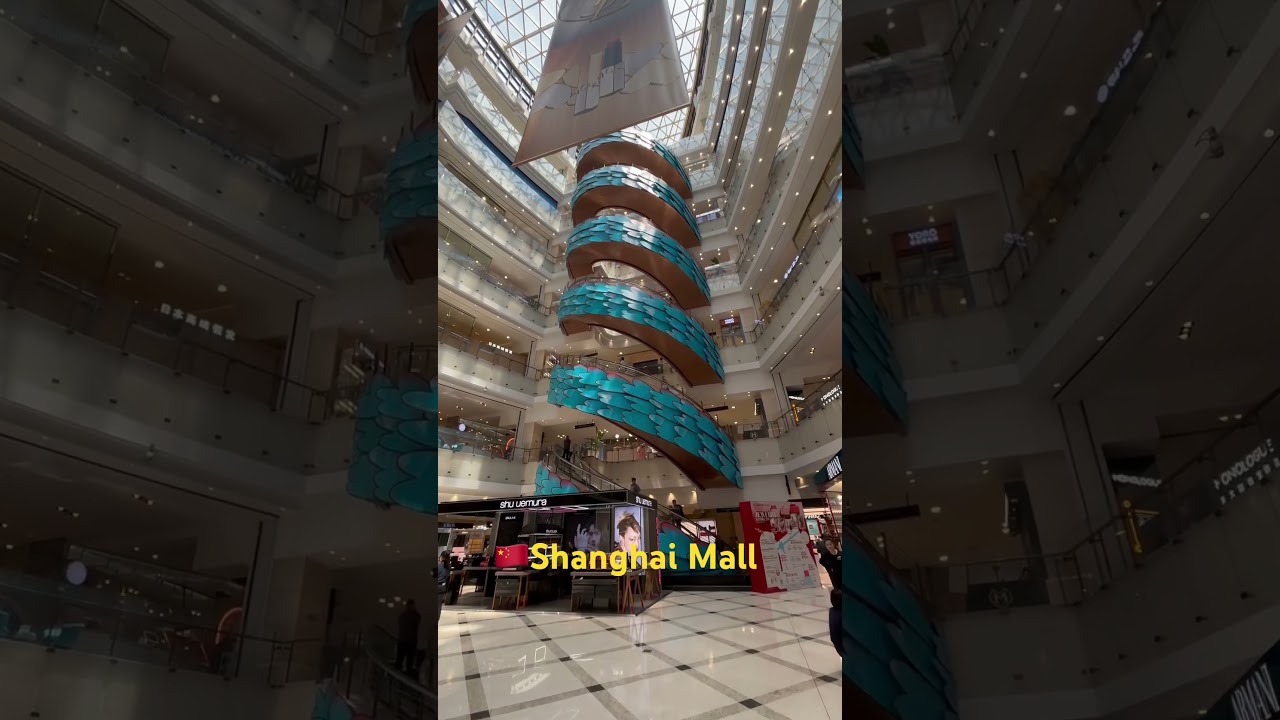 Shanghai Luxury Shopping Mall #travel #shanghai #china