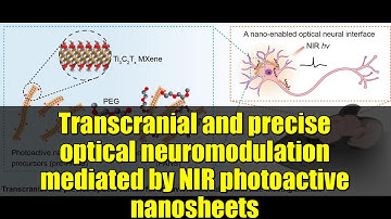 Transcranial and precise optical neuromodulation mediated by NIR photoactive nanosheets