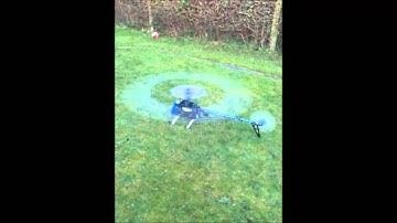 Align Trex 600ESP first spool up