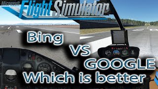 Flight Simulator: a mod to switch from Bing to Google Maps