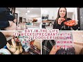 DAY IN THE LIFE 17 WEEKS PREGNANT WITH 2 TODDLERS | Grocery Haul, Pregnancy Craving &amp; Update