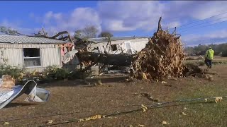 Tornadoes wrecking homes around South fueled by record highs